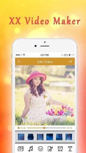 XX Video Maker - XX Photo Video Maker स्क्रीनशॉट 2