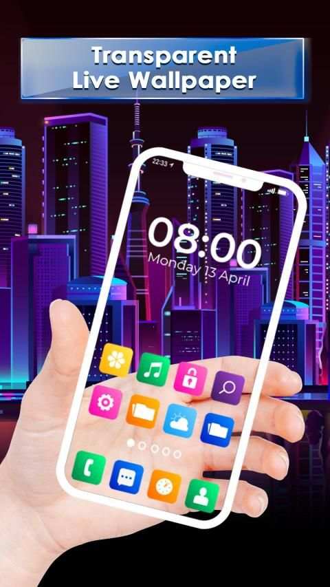 Transparent Screen & Live Wallpaper screenshot 3
