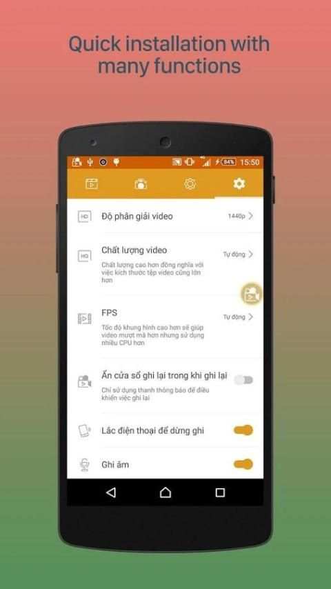 Screen Recorder Pro - Rec Screen No Root 4 تصوير الشاشة