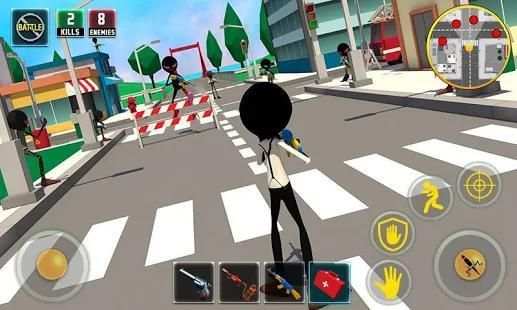Stickman Battle Royale : Grand War screenshot 10