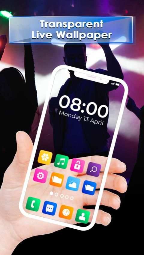 Transparent Screen & Live Wallpaper screenshot 2