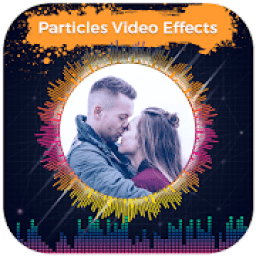 ikon Particles Video Status Maker - Musical Wave Beats
