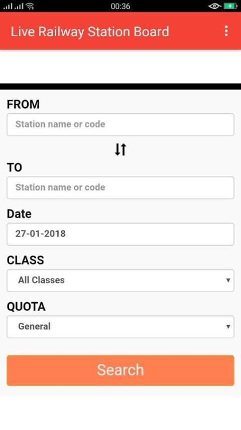 Live Railway Station Board screenshot 5