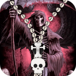 ikon Grim Reaper Zipper Lock Screen