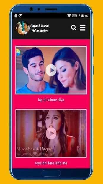 Hayat and Murat Video status screenshot 3