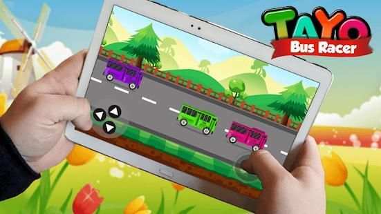 Bus Racing Tayo Car स्क्रीनशॉट 1