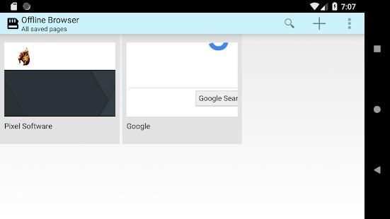 Offline Browser screenshot 3