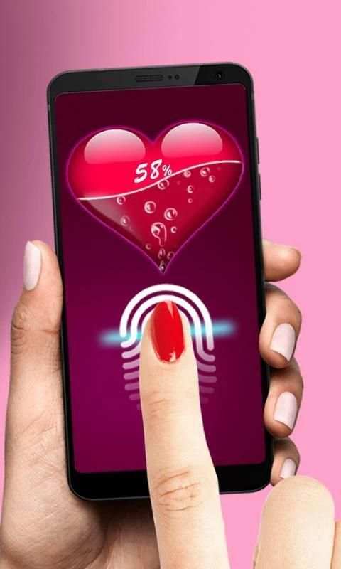 Love Test Finger scanner Prank स्क्रीनशॉट 2