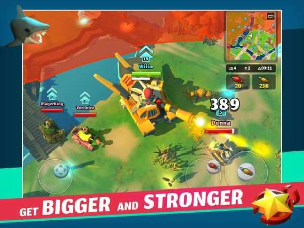 PvPets: Tank Battle Royale स्क्रीनशॉट 5