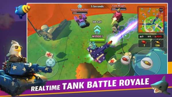 PvPets: Tank Battle Royale स्क्रीनशॉट 13