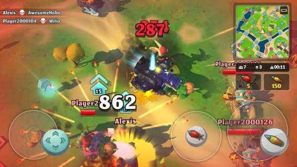 PvPets: Tank Battle Royale स्क्रीनशॉट 9