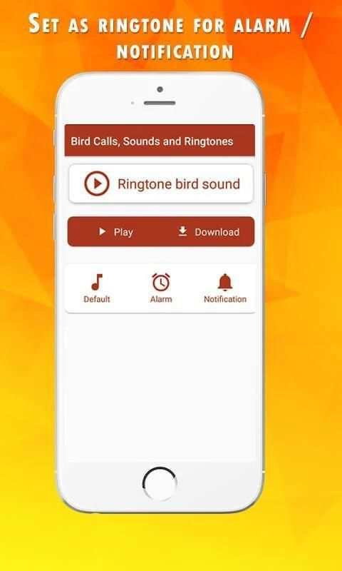 Bird Calls, Sounds & Ringtones स्क्रीनशॉट 2