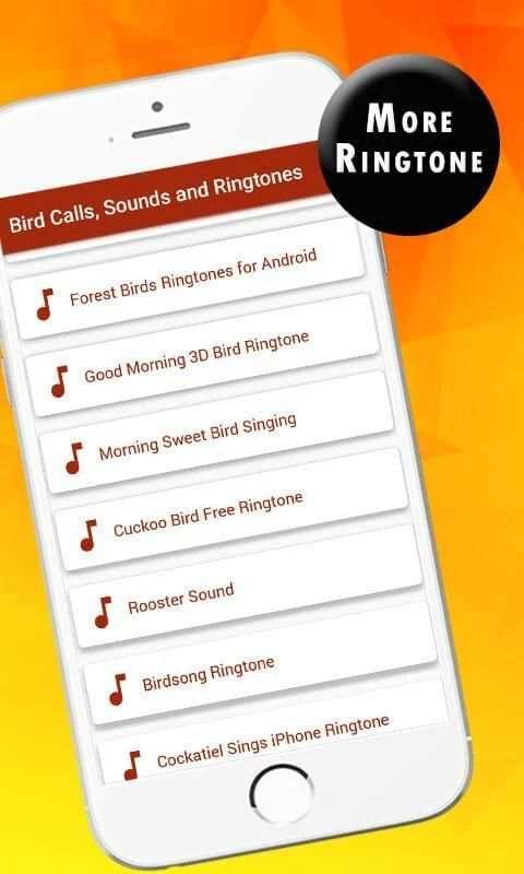 Bird Calls, Sounds & Ringtones स्क्रीनशॉट 3