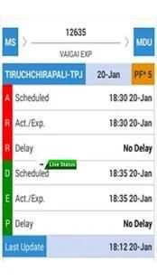 Live Train Status स्क्रीनशॉट 1