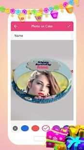 Name Photo On Birthday Cake screenshot 2