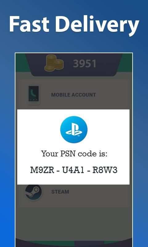 Psn gift card&codes screenshot 3