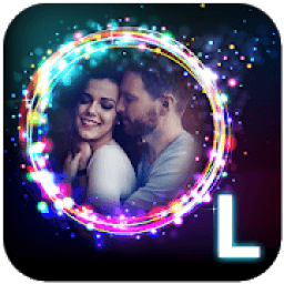 ikon Lighting Text Photo Frame : Light Text Photo Frame