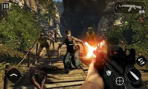 Zombie War Dead Frontier 3D screenshot 3
