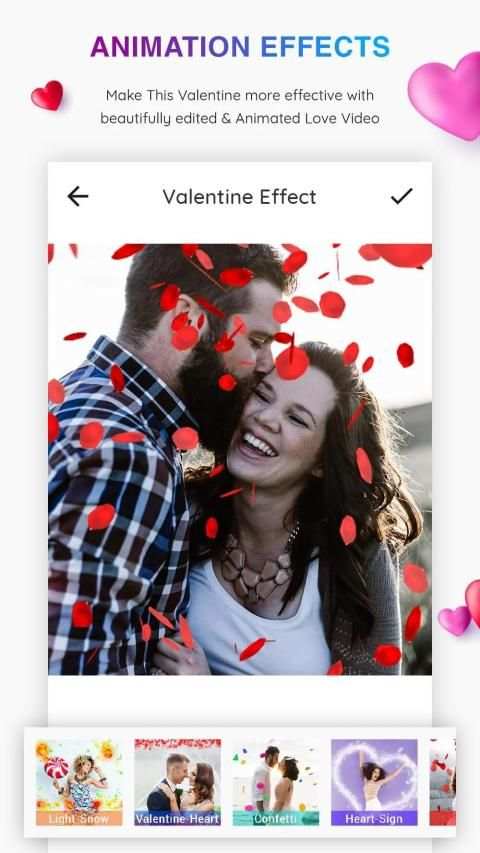Valentine Day Video Maker स्क्रीनशॉट 6
