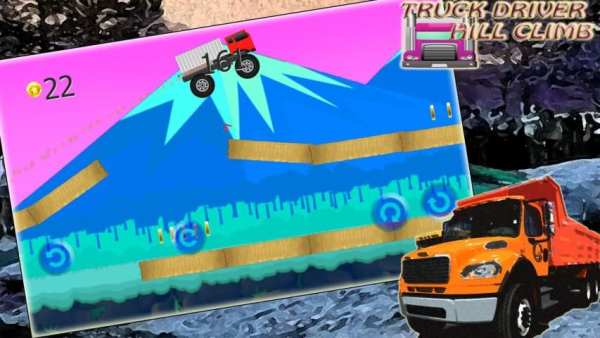 Truck Driver Hill Climb screenshot 2