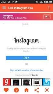 Lite Instagram Pro screenshot 3