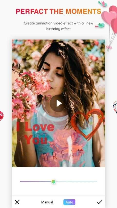 Valentine Day Video Maker स्क्रीनशॉट 3