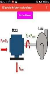 Electrical Motor Formula Calculator screenshot 6