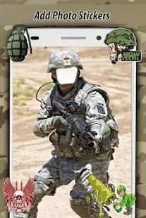 Army Photo Suit screenshot 2