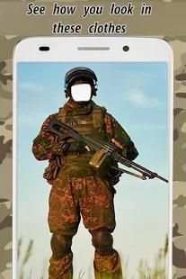 Army Photo Suit screenshot 4