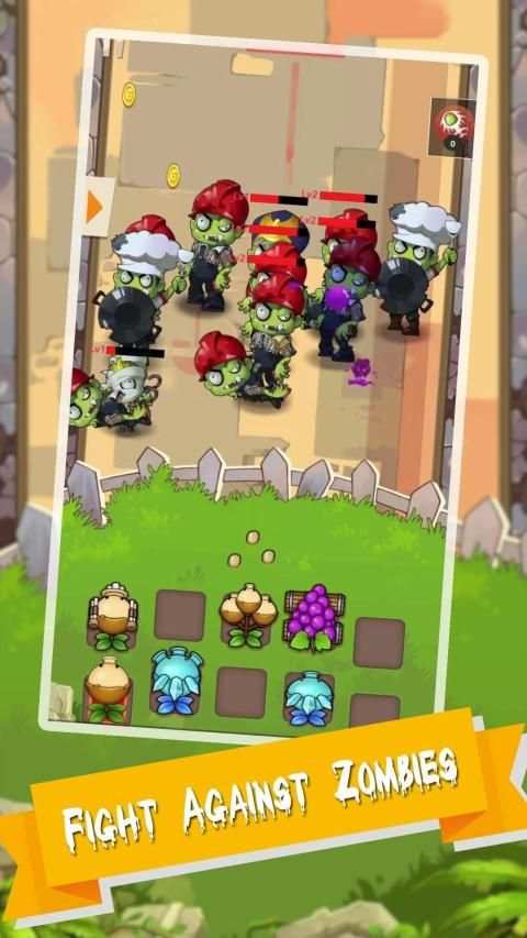 Zombie Defense: Plants' Revenge screenshot 2