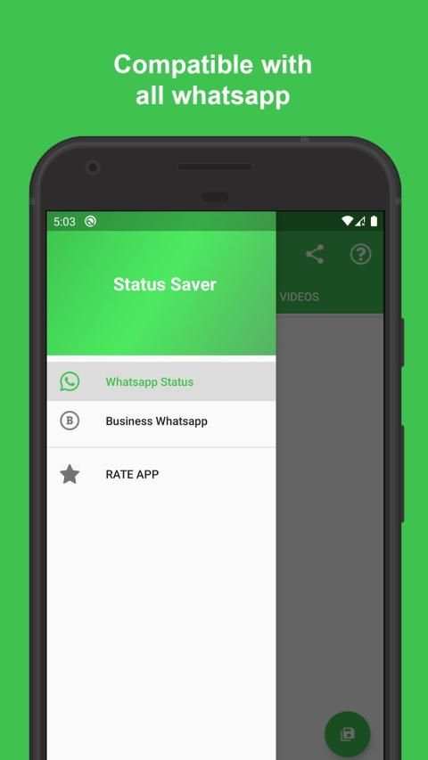 Status Saver for WhatsApp - Save & Download Status स्क्रीनशॉट 2