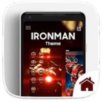 Ironman Theme For Computer Launcher
