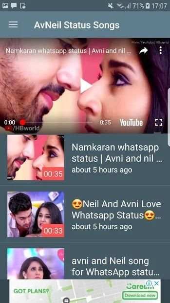 AvNeil Status Songs screenshot 4