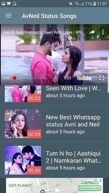 AvNeil Status Songs screenshot 2