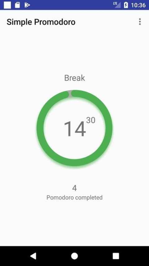 Simple Pomodoro Timer скриншот 2