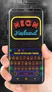Neon Keyboard screenshot 1