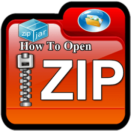 ikon How to open zip files on android