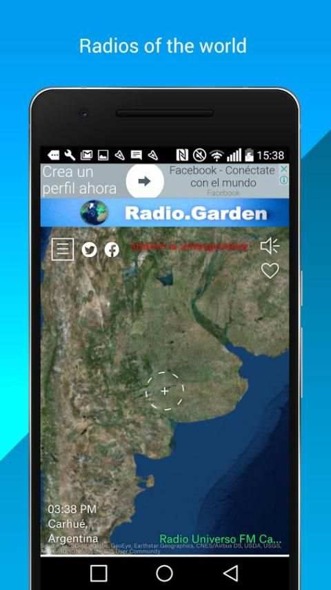 Radio.Garden + Chat स्क्रीनशॉट 2