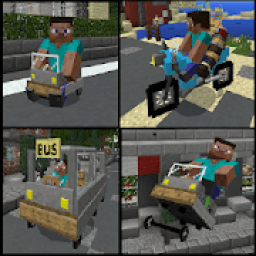 ikon MOD Vanilla Vehicles MCPE
