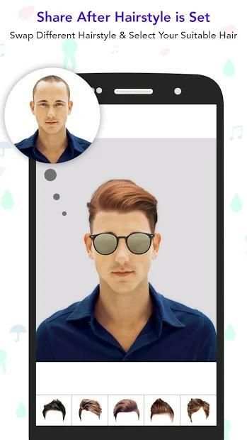 Man HairStyle Photo Editor screenshot 7