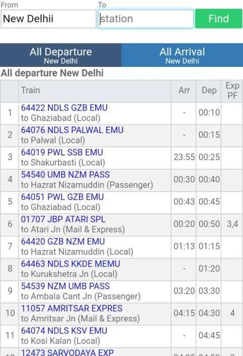 Railway Station Live Board screenshot 4