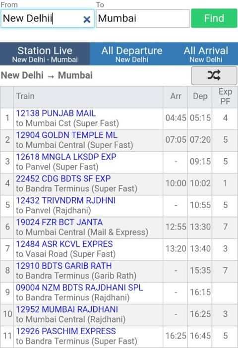 Railway Station Live Board screenshot 5