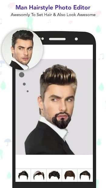 Man HairStyle Photo Editor screenshot 4