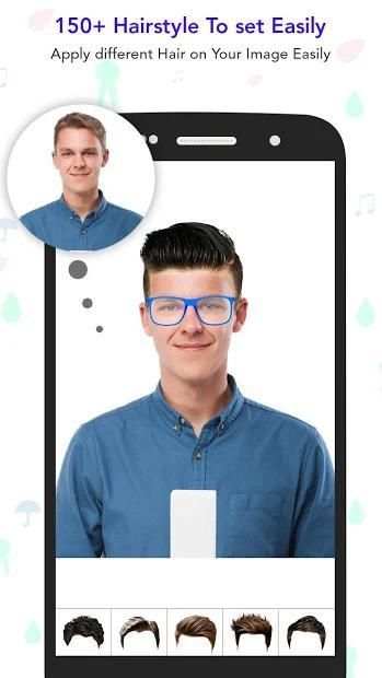 Man HairStyle Photo Editor screenshot 3