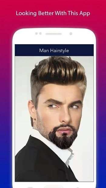 Man HairStyle Photo Editor screenshot 1
