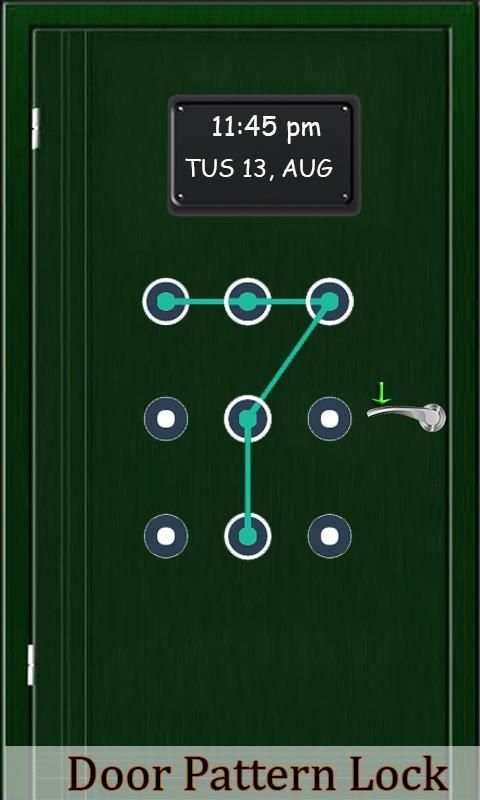Lock Screen - Door Pattern Lock screenshot 4