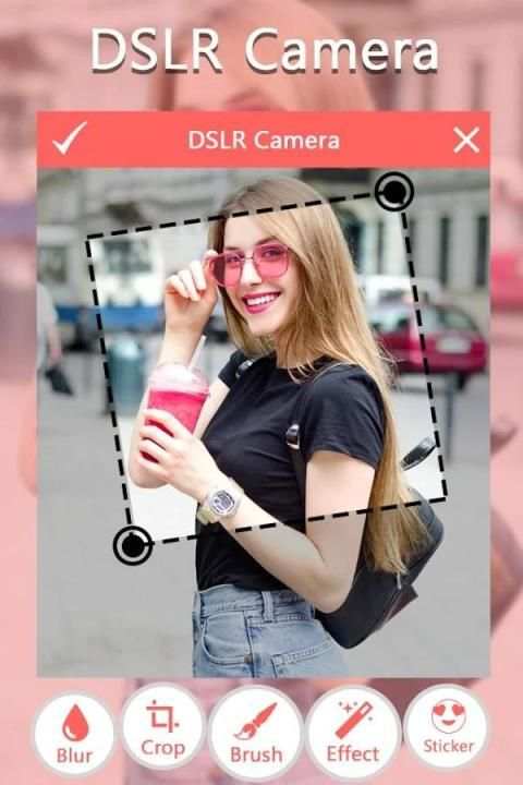 DSLR Camera Blur Effect : Photo Editor स्क्रीनशॉट 4
