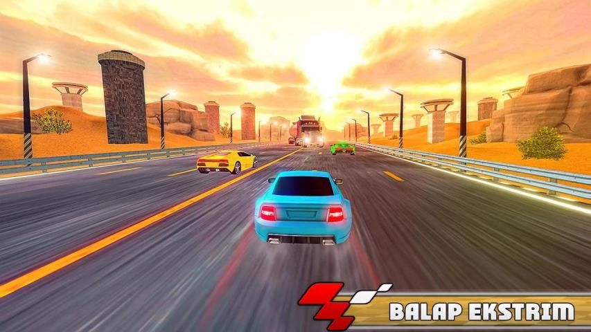 kota lalu lintas mobil pembalap screenshot 3