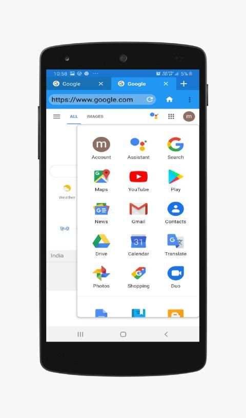 kerala browser स्क्रीनशॉट 1