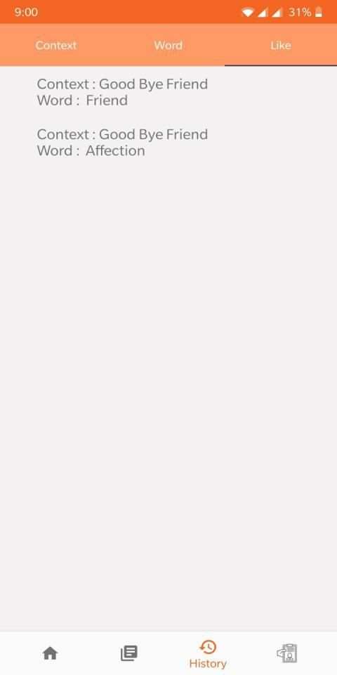 Contextionary: Contextual English Dictionary Free screenshot 1